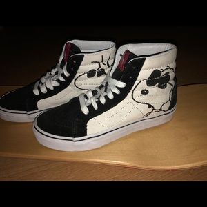 Vans sk8-Hi Reissue Peanuts Joe Cool Blk